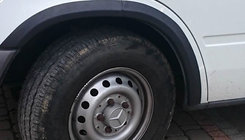 Mercedes Sprinter W901/902/903/904/905 1995–2006 Wielkastverbreders (6 stuks, zwart) foto 1