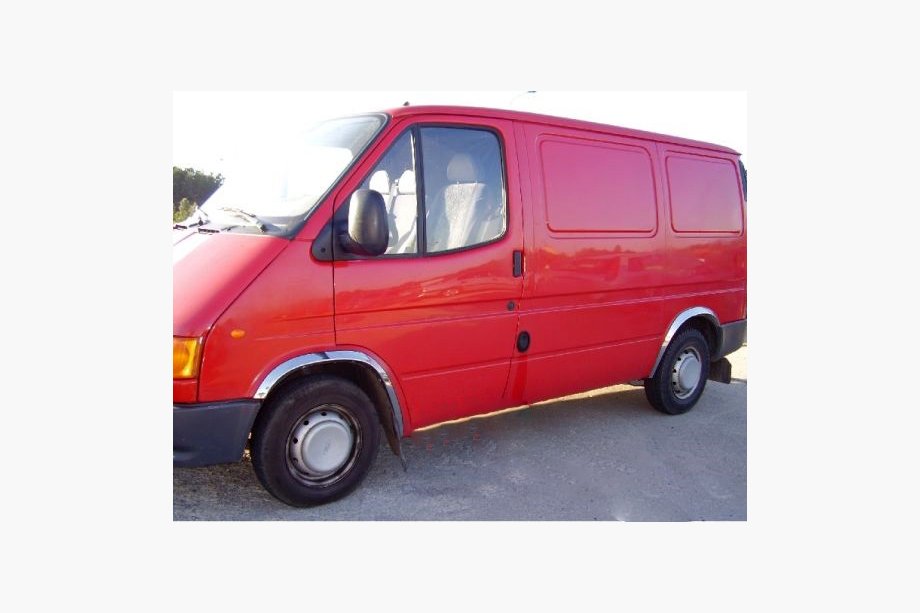 Ford Transit 1991–2000 RVS wielkastlijsten (set van 4 stuks) Image