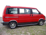 Volkswagen T4 Caravelle/Multivan 1990–2003 RVS wielkastlijsten (set van 4 stuks) foto 1