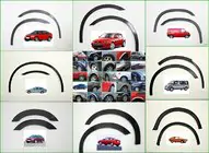 Ford Fiesta 2002–2008 Wielkastverbreders (set van 4, zwart) foto 2