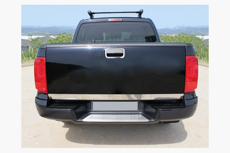 Volkswagen Amarok 2010–2022 Kofferbakrand (RVS) Carmos - Turks staal Image
