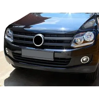 Mistlampomlijstingen 2010-2012 (2 stuks, RVS) Volkswagen Amarok 2010–2022 foto 1