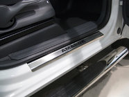 Volkswagen Amarok 2010–2022 Nataniko RVS dorpellijsten (set van 4) Premium - 3M tape, 0,8 mm foto 1