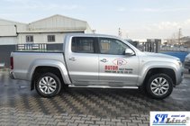 Volkswagen Amarok 2010–2022 Sidebars (set van 2, RVS) 60 mm foto 6
