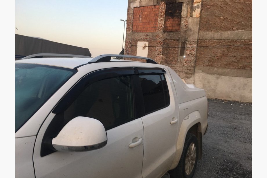 Volkswagen Amarok 2010–2022 Dakrails Skyport Grey Foto 2