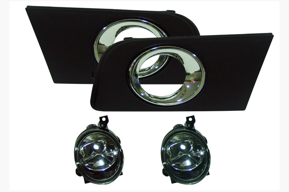 Volkswagen Amarok 2010–2022 Mistlampen met chroom (halogeen) Image