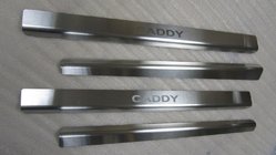 Volkswagen Caddy 2004–2010 Natanika standaard instaplijsten (4 stuks, RVS) foto 2