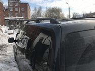 Volkswagen Caddy 2010–2015 Dakrails Skyport BLACK Standaard basis foto 5