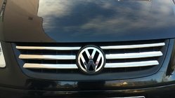 Volkswagen Caddy 2004–2010 Grille sierlijsten Life (6 stuks, RVS) foto 2
