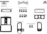 Volkswagen Polo 1994–2001 Dashboardpanelen (1999-2001) Aluminium foto 3