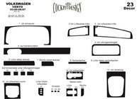 Volkswagen Vento 1992–1998 Dashboard sierlijsten Aluminium foto 3
