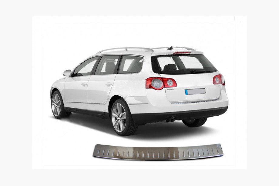 Volkswagen Passat B6 2006–2012 OmsaLine achterbumperlijst (alleen voor SW) Image