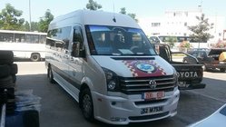 Volkswagen Crafter 2006–2016 Voorbumper 2012↗ (Era met schuine kant, spuitklaar) foto 2