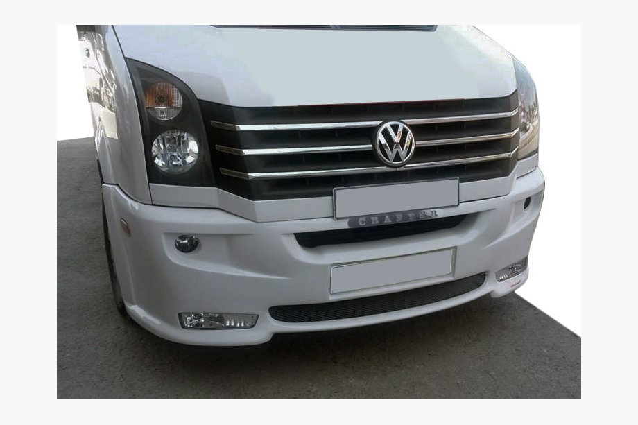 Volkswagen Crafter 2006–2016 Voorbumper 2012↗ (Era met schuine kant, spuitklaar) Image
