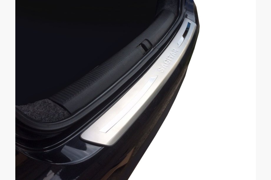 Volkswagen Jetta 2006–2011 Achterbumperbeschermer Libao (RVS) Image