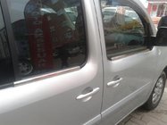 Renault Kangoo 2008–2020 Buitenste raamlijstenset (4-delig, RVS) 2 stuks, Carmos - Turks staal foto 4