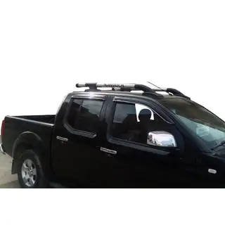 Dakrails met dwarsbalken (2 stuks, chroom) Toyota Hilux 2006–2015 foto 3