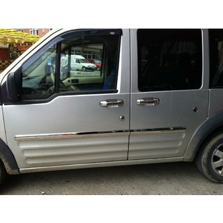 RVS afdekstrips voor deursierlijsten (set 4 stuks) foto 3