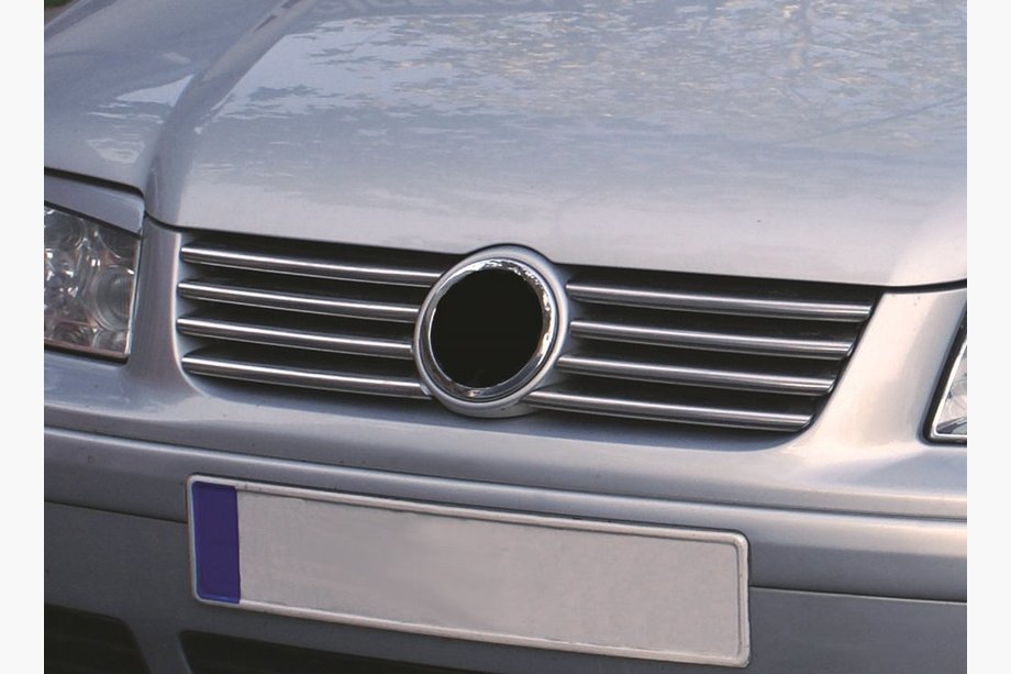 Volkswagen Bora 1998–2004 Grille sierlijsten (8-delig, RVS) Image
