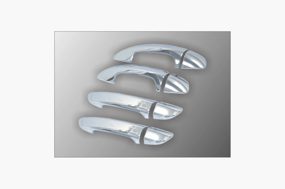 Volkswagen Passat B6 2006–2012 Deurhendelcovers (ABS, chroom) 4-deurs Image