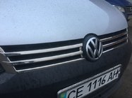 Volkswagen Caddy 2010–2015 Grille sierlijsten (2 stuks, RVS) Carmos - Turks staal foto 6