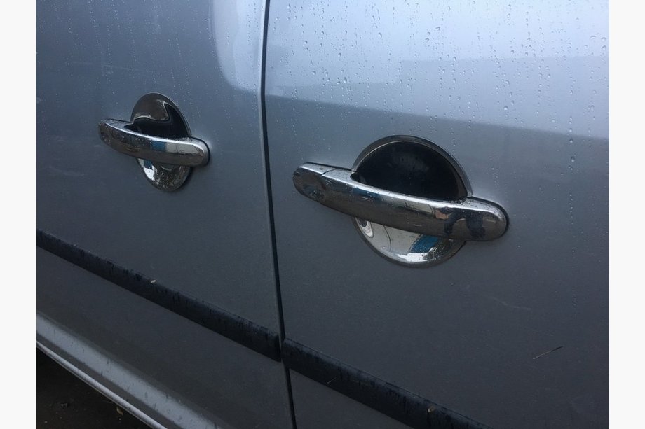 Volkswagen Caddy 2010–2015 RVS deurgreep covers Foto 4
