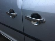 Volkswagen Caddy 2010–2015 RVS deurgreep covers Set van 4 stuks. OmsaLine - Italiaans roestvrij staal foto 4