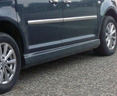 Volkswagen Caddy 2010–2015 Sideskirts New Model (spuitklaar) foto 1