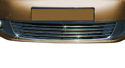 Volkswagen Caddy 2010–2015 Voorbumper sierlijsten Comfort (5-delig, RVS) foto 1