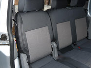 Volkswagen Caddy 2010–2015 Autostoelhoezen (kunstleer↗stof, Premium) Voorstoelen (1+1) foto 1