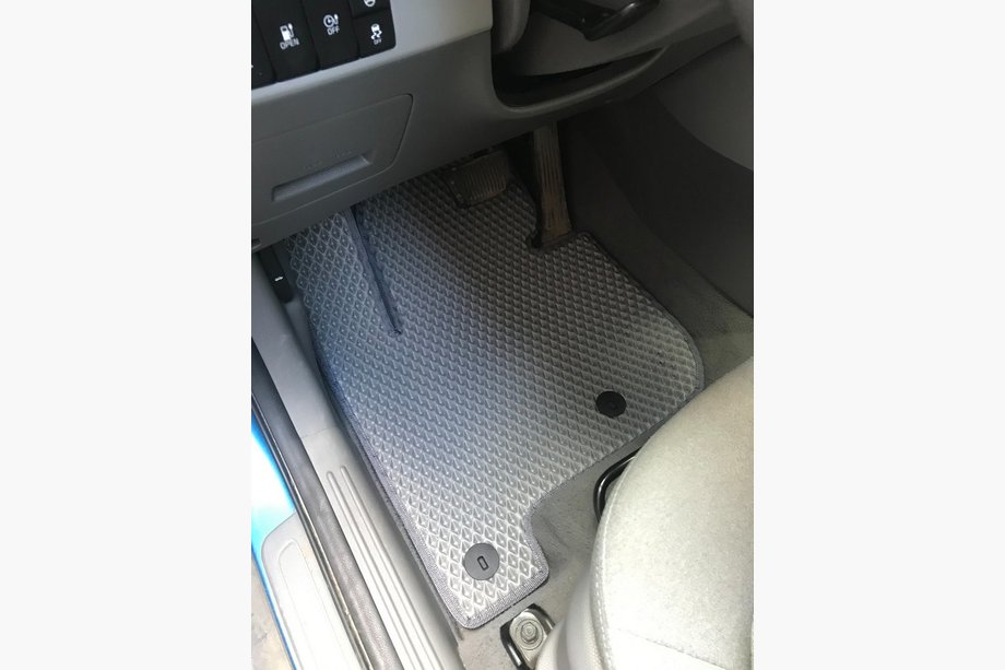 Kia Soul II 2013–2018 Polyurethaan automatten EV (EVA, grijs) Image