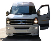 Volkswagen Crafter 2006–2016 Voorbumper afdekking 2012↗ (2 koplampen, spuitklaar) foto 2