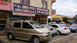 Hyundai H200, H1, Starex 1998–2007 Chroom dakrails Metalen montagevoeten foto 2