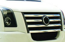 Volkswagen Crafter 2006–2016 Chroom grillelijsten 2006-2011 foto 7