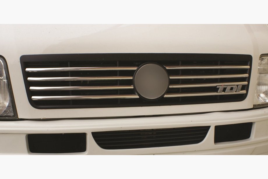 Volkswagen LT 1995–2006 Grille sierlijsten (8-delig, RVS) Image