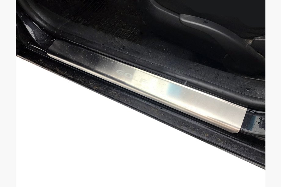 Volkswagen Golf 4 1997–2006 Nataniko RVS dorpellijsten (set van 4) Premium - 3M tape, 0,8 mm Foto 1