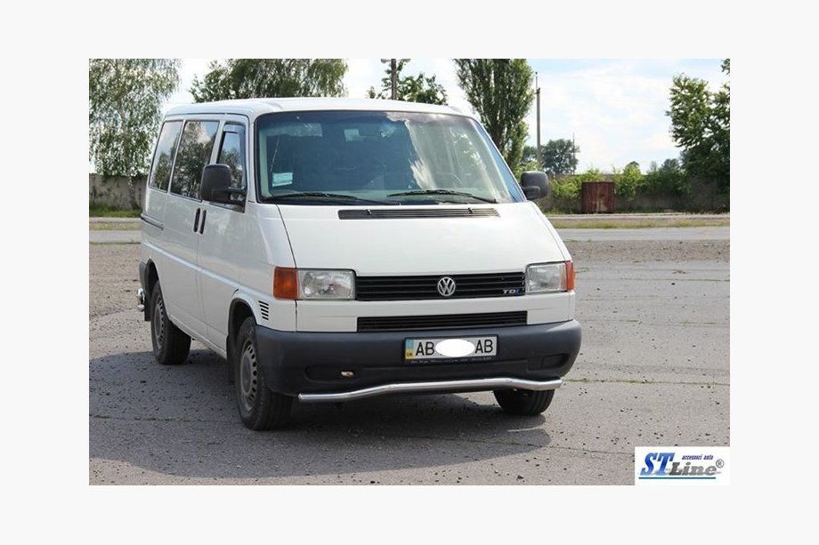 Volkswagen T4 Transporter 1990–2003 Onderste enkele golf ST007 (RVS) 60 mm Foto 6