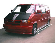 Volkswagen T4 Transporter 1990–2003 Voorbumperlip (spuitklaar) foto 2