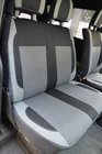 Volkswagen T4 Caravelle/Multivan 1990–2003 Autostoelhoezen (kunstleer↗stof, Premium) Voorstoelen 2+1 foto 2
