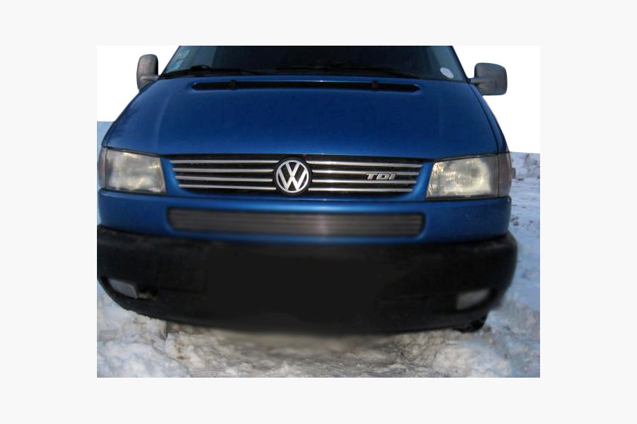 Volkswagen T4 Caravelle/Multivan 1990–2003 Radiateurgrille afdekplaat (RVS, Carmos) Foto 1