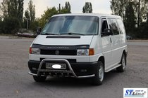 Volkswagen T4 Transporter 1990–2003 Bullbar WT003 Plus-1 (RVS) foto 2