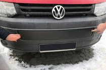 Volkswagen T5 2010–2015 Winterafdekking voor onderste grille Mat foto 2