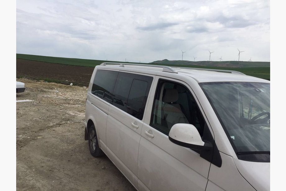 Volkswagen T6 2015–2024 Skyport dakrails (wit) Lange wielbasis Foto 3