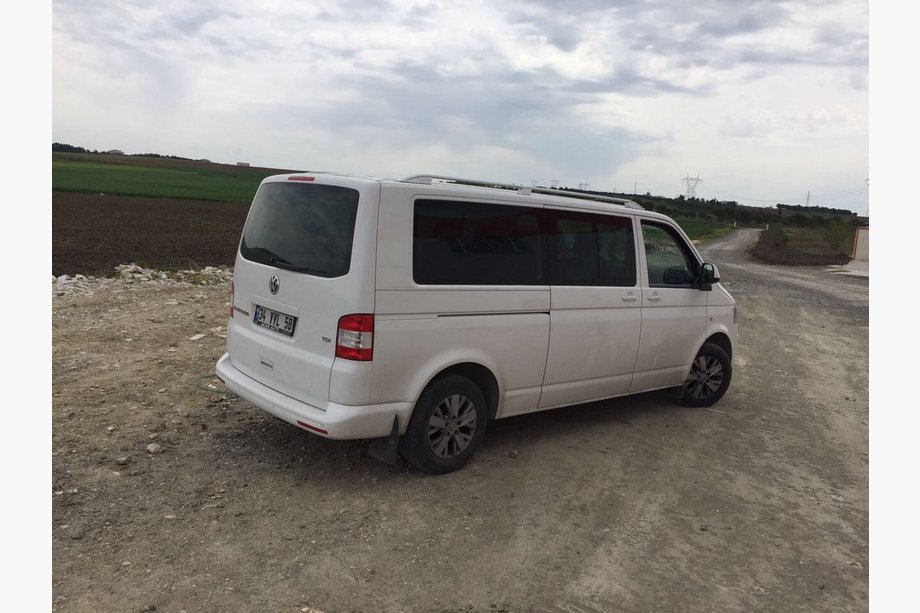 Volkswagen T6 2015–2024 Skyport dakrails (wit) Lange wielbasis Foto 6