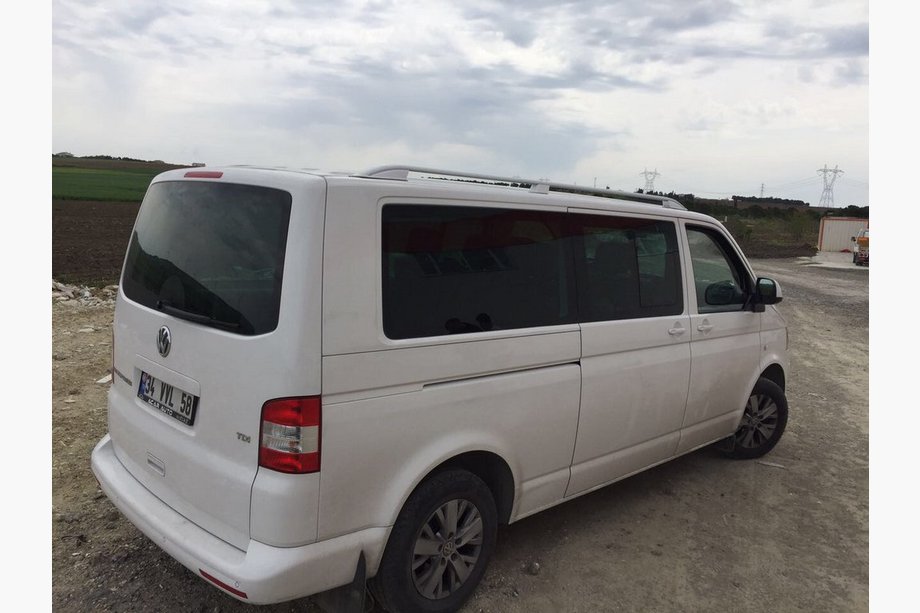Volkswagen T6 2015–2024 Skyport dakrails (wit) Lange wielbasis Foto 7