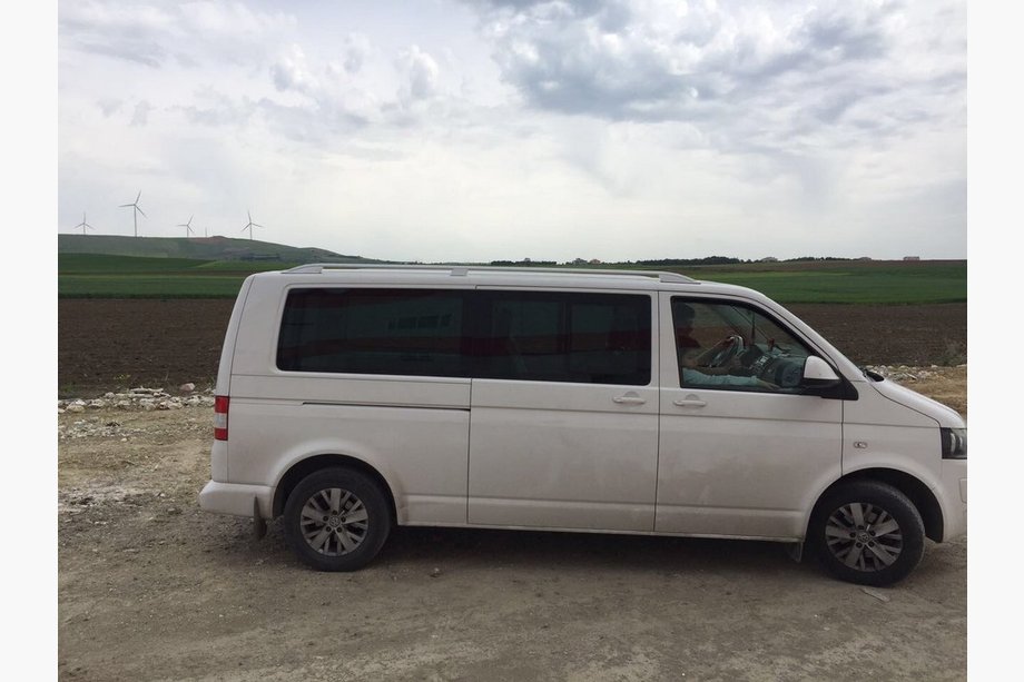 Volkswagen T6 2015–2024 Skyport dakrails (wit) Lange wielbasis Foto 9