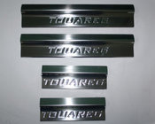 Volkswagen Touareg 2002–2010 Brede dorpellijstbeschermers (set van 4, RVS) foto 1