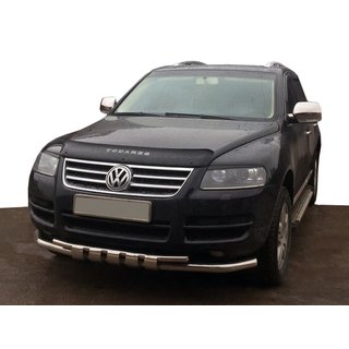 Bullbar ST015 (RVS) Volkswagen Touareg 2002–2010 foto 1