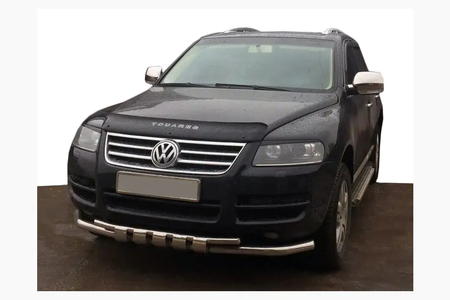 Volkswagen Touareg 2002–2010 Bullbar ST015 (RVS) Image