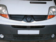 Renault Trafic 2001–2015 Winter bovenste grille-afdekking foto 2